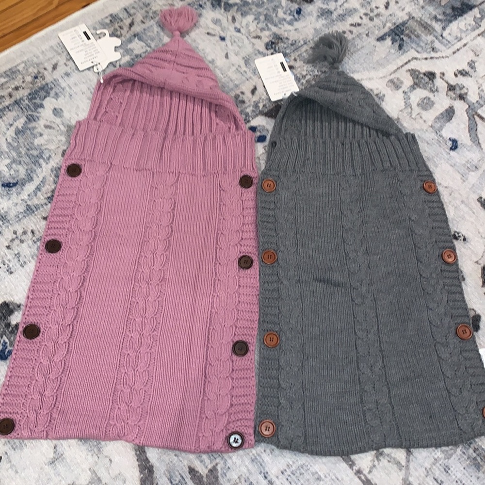 Brand New Bundle of Newborn/Infant Sweater Swaddles